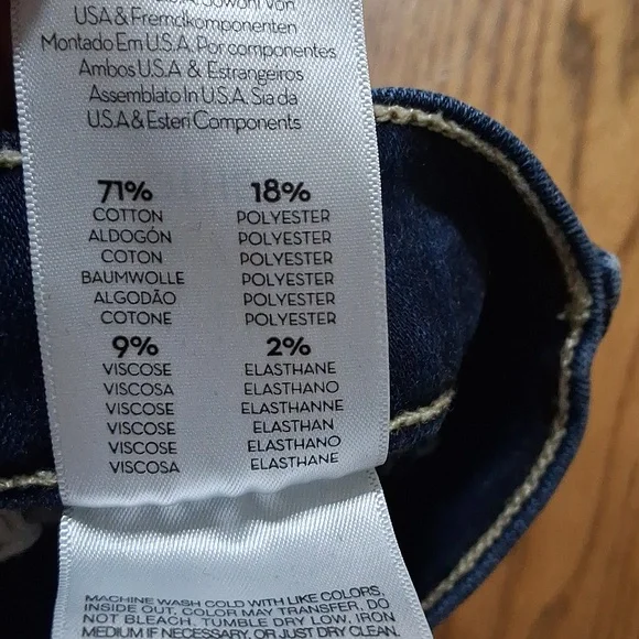 MOTHER Jeans Womens 27 BLUE Bootcut Boot Cut Preowned Used Pants FLARE FLARED - Picture 7 of 7